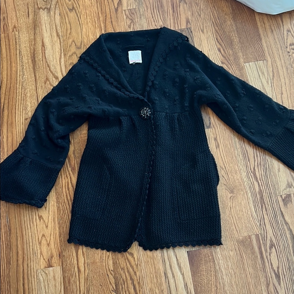 Rebecca Taylor Black Sweater
